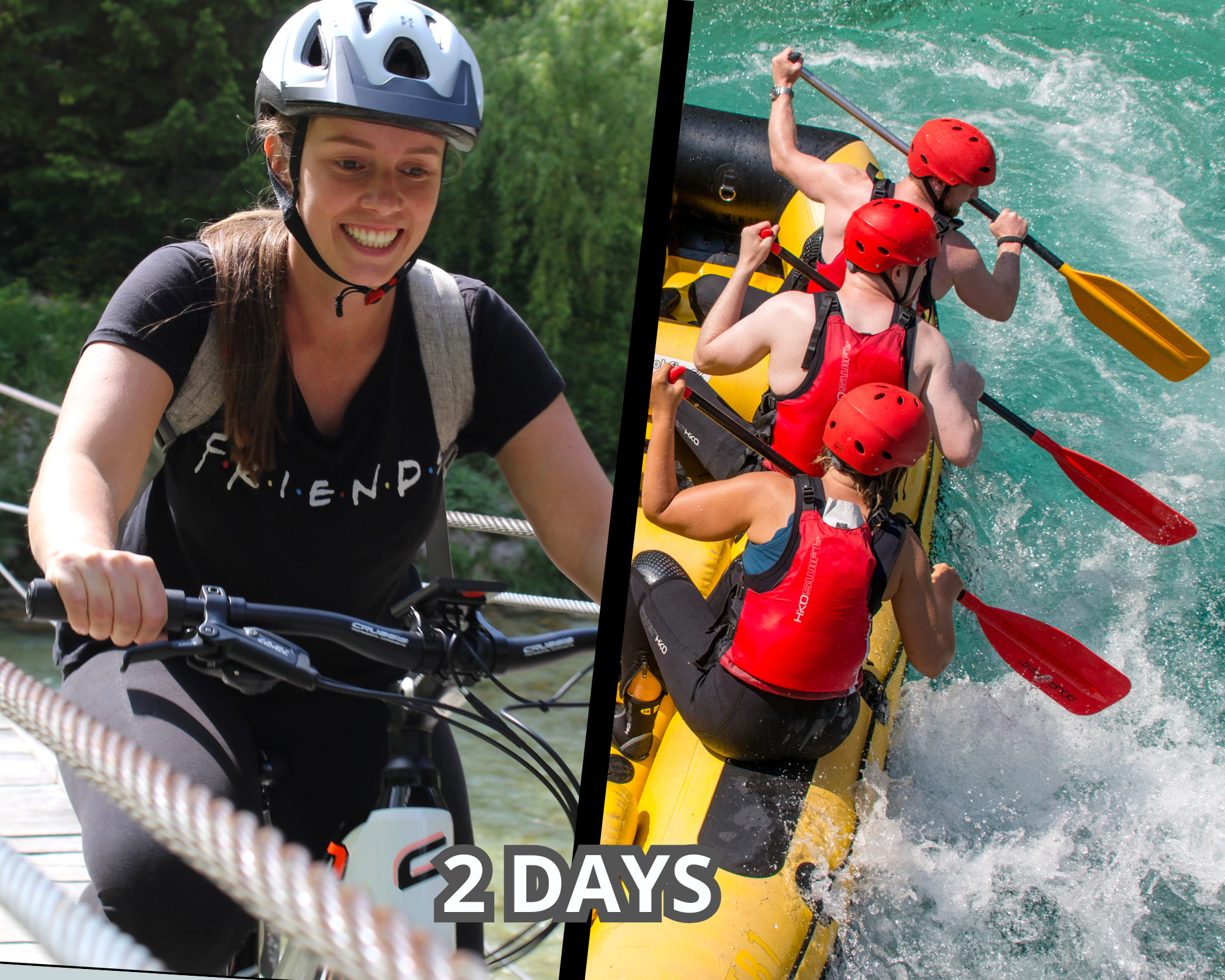 E-bike raft 2 days